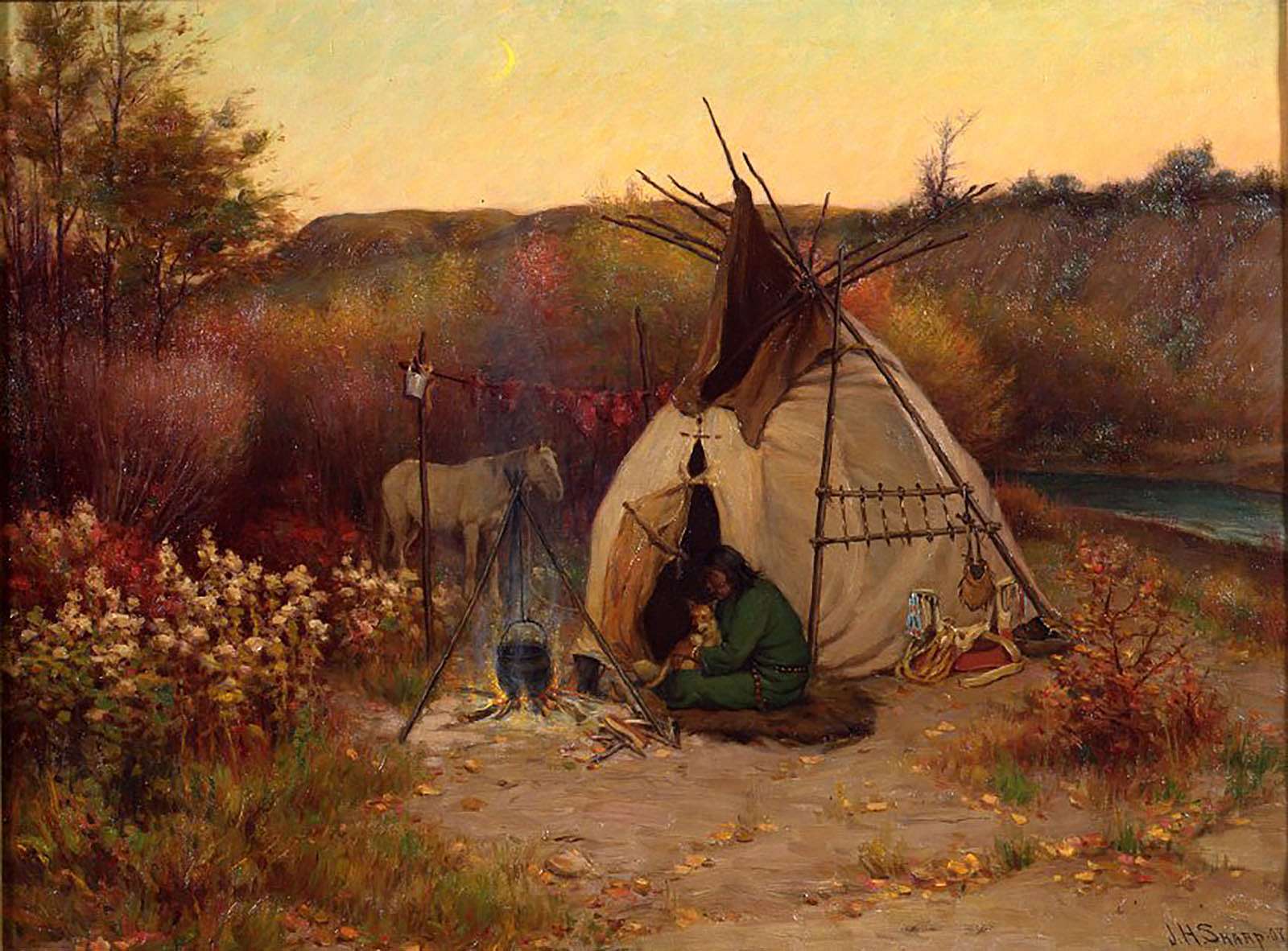 The Moon of Falling Leaves